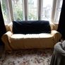 Foxford Mohair/Wool Throw Black Image 3
