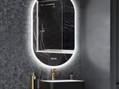 LED Oval Bathroom Mirror  Bluetooth an Anti Fog