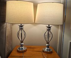 Large Bedside Lamps / Table Lamps Set of Two