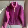 Gym Plus Coffee Industry Fleece Jacket Crisp Pink Image 2
