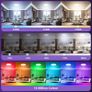 Ceiling Light with Remote Control, 30W Flush Led RGB Colour Changing Ceiling Light Compatible with Alexa and Google Home, Smart Round Ceiling Lighting for Kids Bedroom Hallway Image 2