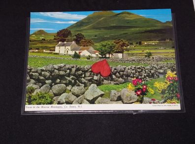 Northern Ireland Postcard : Farm In The Mourne Mountains , Co. Down