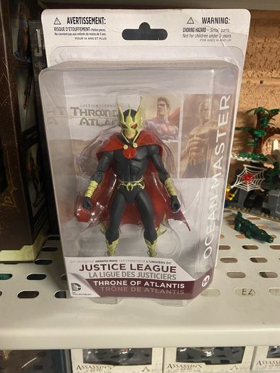 New Justice League Throne Of Atlantis #14 Ocean Master Action Figure DC Comics