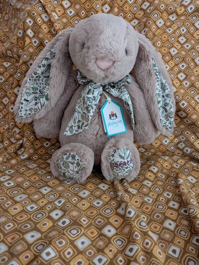 Jellycat x Liberty Shepherdley Bunny BNWT