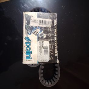 Polini Performance Parts for Scooters Racing Drive Belt for Minarelli Long Engine, Polini Speed Belt Aprilia, Benelli, Genuine Scooter, PGO, Malaguti, Italjet, Yamaha Zuma Horizontal Engines