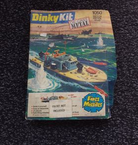 Vintage : Dinky Kit 1050 - Motor Patrol Boat - 1974
