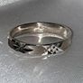 Hallmarked Silver Ex-Display Wedding Ring Image 10