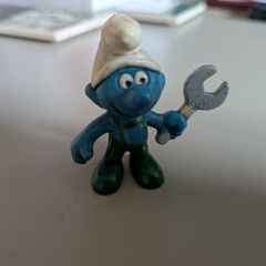 vintage mechanic smurf