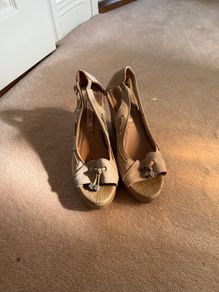 Tan wedge Sandals