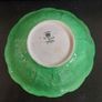 Superb Vintage Kitsch Fieldings Crown Devon Large Circular Green Lettuce Leaves Salad/Fruit Bowl with Fabulous Hand-Painted Tomatoes!! Circa 1930+ Image 9