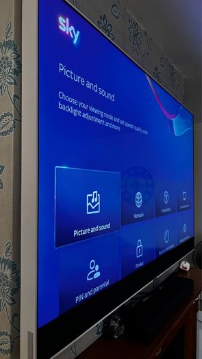 SkyGlass TV 65 Inch White