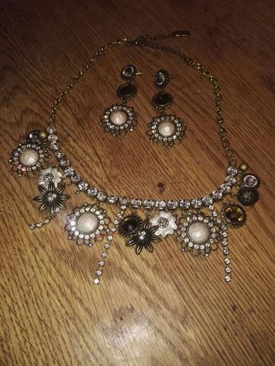 Necklace And Earrings