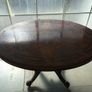 Antique oval table. Top is removable. 48"/122cm x 34"/87cm Image 10