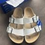Brand new boxed Birkenstock Arizona White Size 5 / 38 Image 3
