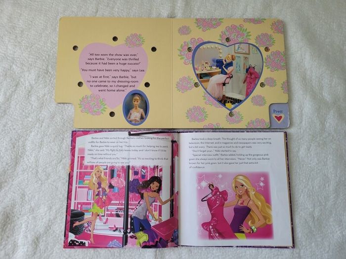 Barbie doll books bundle
