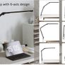 EYOCEAN Desk Lamp, LED Desk Lamp with Clamp and Eye-Care Image 8