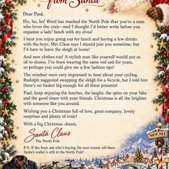 Santa letter
