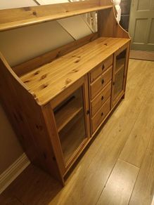 IKEA Leksvik Solid Pine Sideboard