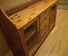 IKEA Leksvik Solid Pine Sideboard