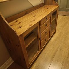 IKEA Leksvik Solid Pine Sideboard