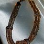 9ct Gold Gemset Woven Bracelet 4.60g 375 Hallmark Image 7
