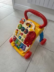 Toddler walkers and high-chair