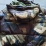 Bershka padded camouflage jacket size large Image 3