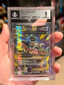 Pokemon 2015 XY Ancient Origins 92/98 M Tyranitar EX UR