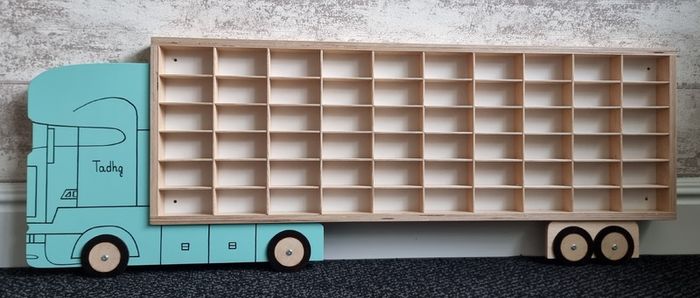 Cabinet Display Shelf Truck Kids Storage Collectibles