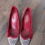 Schuh red shoes- uk7 Image 2