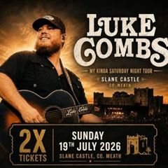 2 x luke combs tickets