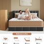 King Size Mattress 7-Zone Pocket with Memory Foam Image 2