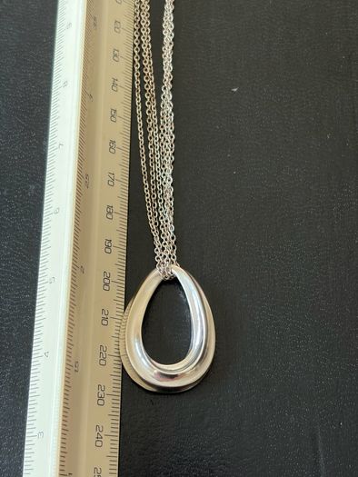 silver necklace