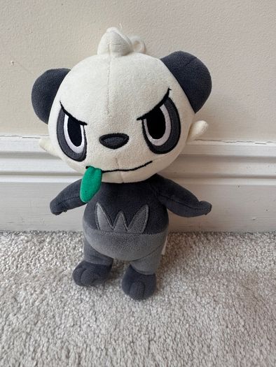 Pancham Pokemon Stuffed Plush Nintendo Wicked Cool Toys approx. 20 cm. Used Please see photos