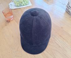 Black Velvet Horseriding Helmet