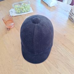 Black Velvet Horseriding Helmet