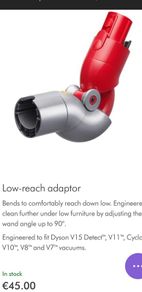 Dyson Low-reach adapter