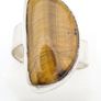 Vintage Tigers Eye Sterling Silver Ring Image 2