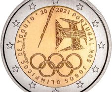 Portugal 2 Euro Commemorative Coin 2021 - The Summer Olympic Games 2021. UNCIRCULATED.