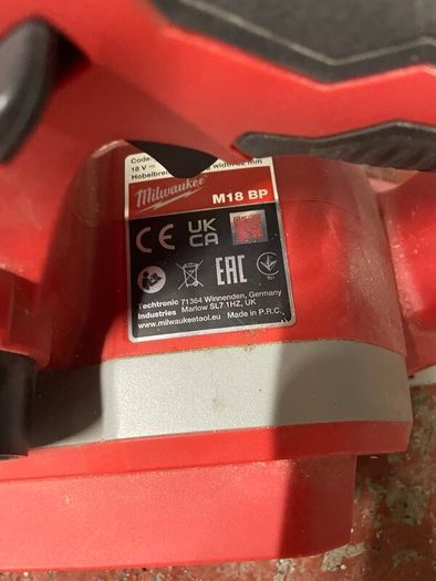 Milwaukee M18 BP Planer