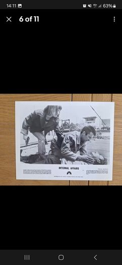 Internal Affairs Richard Gere Press Kit