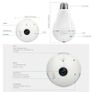 360 HD Wifi Bulb Hidden IP Camera LED Panoramic Home Security Spy Cam Light CCTV Image 5