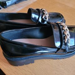 Black shoes, glossy, different styles size 7