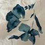 River island cream tshirt with blue printed flower design Image 3
