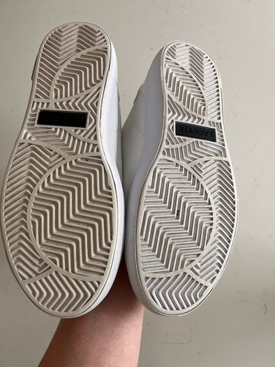 White Lacoste Runners