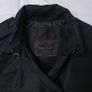 Zara Black Long Trench Coat Size M Image 2