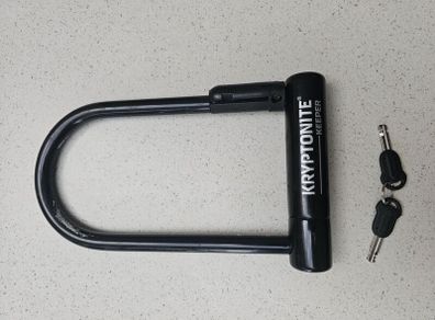 Kryptonite Keeper D-Lock with Two Keys