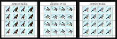2010 Ireland Fauna & Flora: Birds of Prey Commemorative Stamps Sheetlet Plate 1A1A1A1A Mint Never Hinged (MNH)