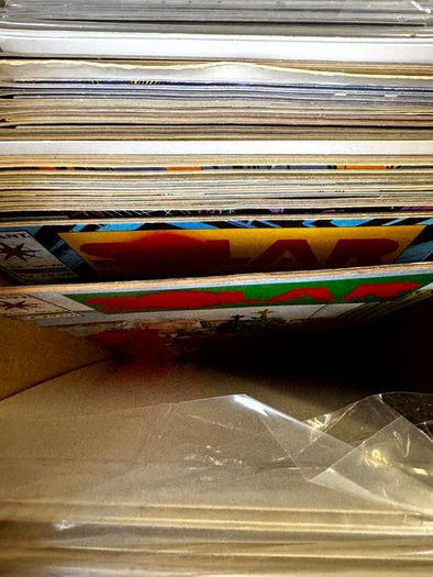 Valiant Long Comic Box w 270 comics for Sale