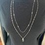 Stella & Dot crystal multi layering necklace Image 2